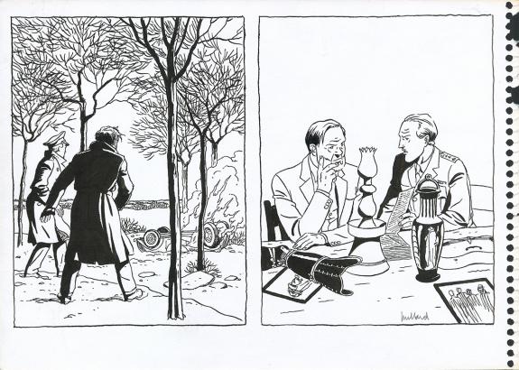 André Juillard - Blake et Mortimer, Illustration originale