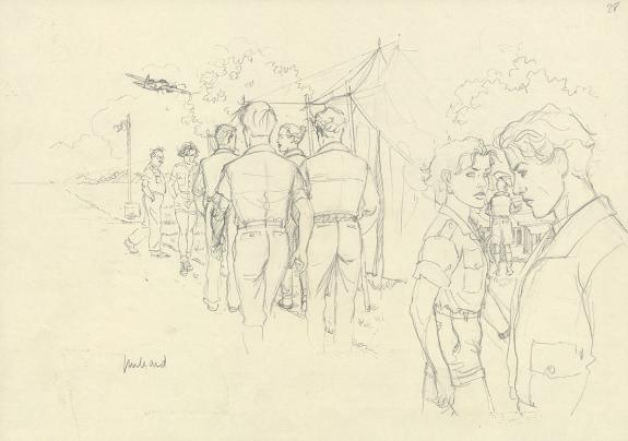 Andr&eacute; Juillard - Mezek, Illustration originale, recherche