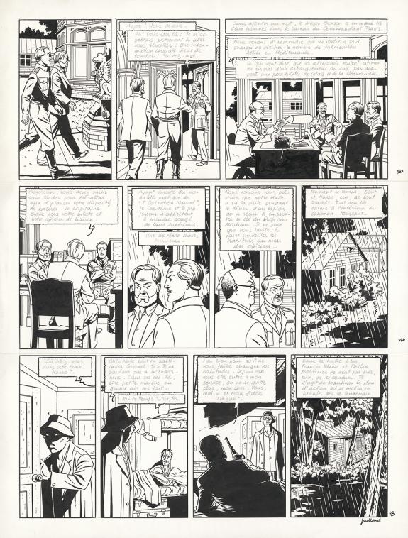 André Juillard - Blake et Mortimer, Le Bâton de Plutarque, P