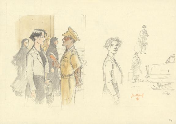 Andr&eacute; Juillard - Le Long voyage de L&eacute;na, Le Long voyage de L