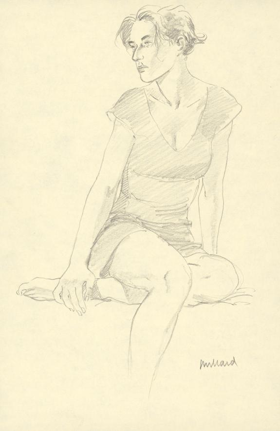 Andr&eacute; Juillard - Le Long voyage de L&eacute;na, Illustration origin