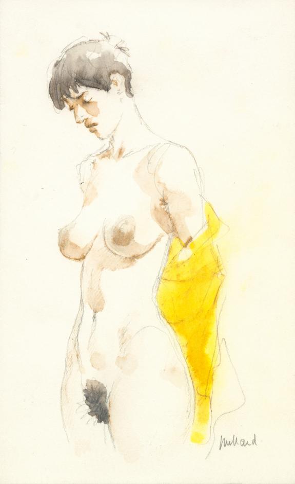 André Juillard - Le Cahier bleu, Illustration originale