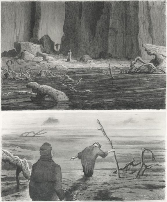 Paul & Ga&euml;tan Brizzi - L'Enfer de Dante, Planche originale n