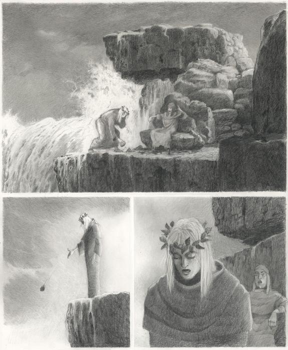 Paul & Ga&euml;tan Brizzi - L'Enfer de Dante, Planche originale n