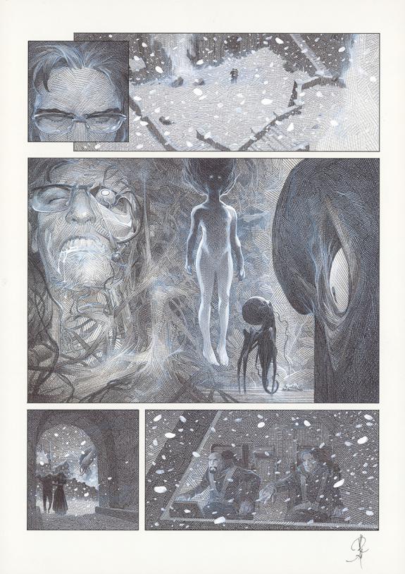 Alberto Varanda - La Mort vivante, Planche originale n°60
