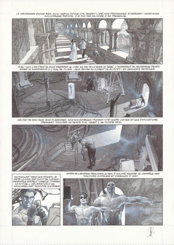Alberto Varanda - La Mort vivante, Planche originale n°40