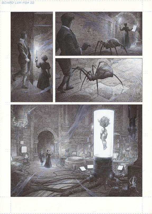 Alberto Varanda - La Mort vivante, Planche originale n°22