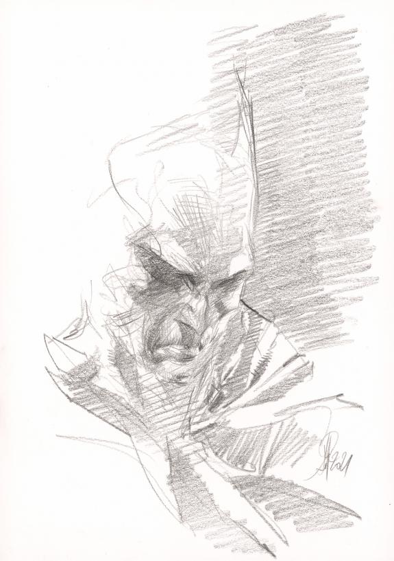 Alberto Varanda - Illustration originale, Batman