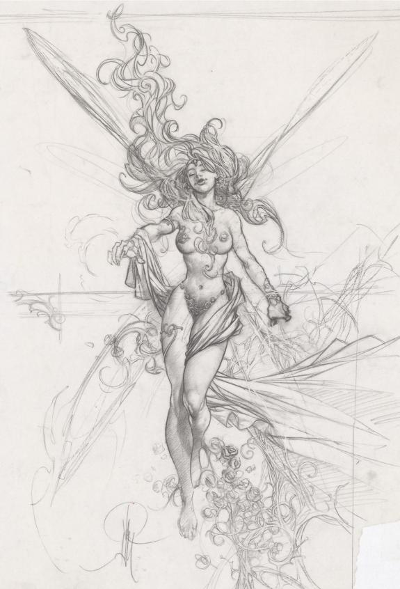 Alberto Varanda - Illustration originale réalisée pour l'aff