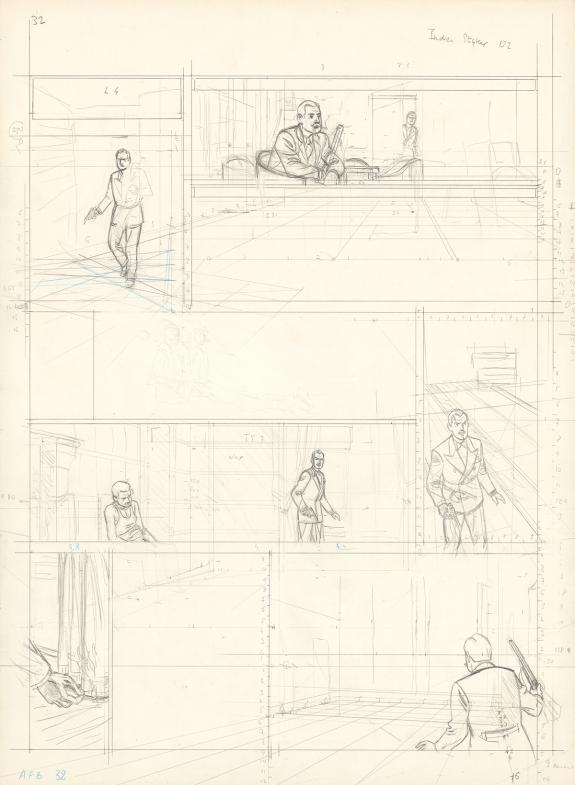 Ted Benoit - Blake et Mortimer, L'Affaire Francis Blake, Cra