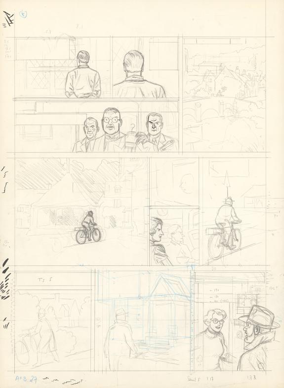 Ted Benoit - Blake et Mortimer, L'Affaire Francis Blake, Cra