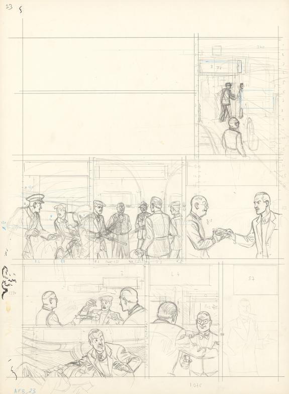 Ted Benoit - Blake et Mortimer, L'Affaire Francis Blake, Cra