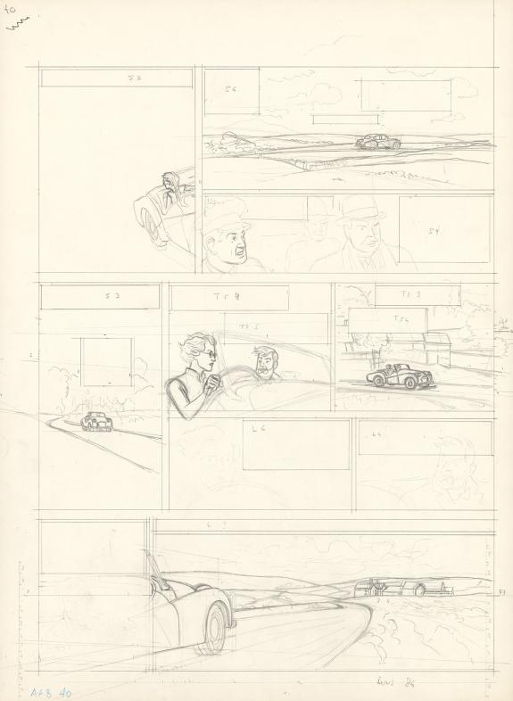 Ted Benoit - Blake et Mortimer, L'Affaire Francis Blake, Cra