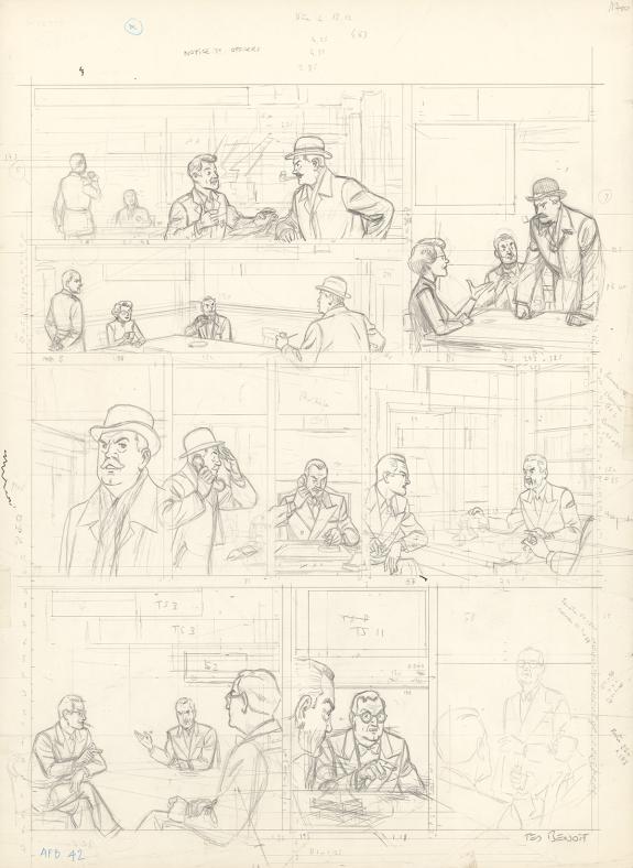 Ted Benoit - Blake et Mortimer, L'Affaire Francis Blake, Cra