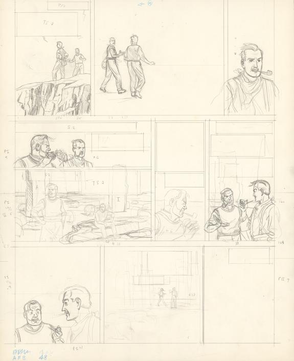 Ted Benoit - Blake et Mortimer, L'Affaire Francis Blake, Cra