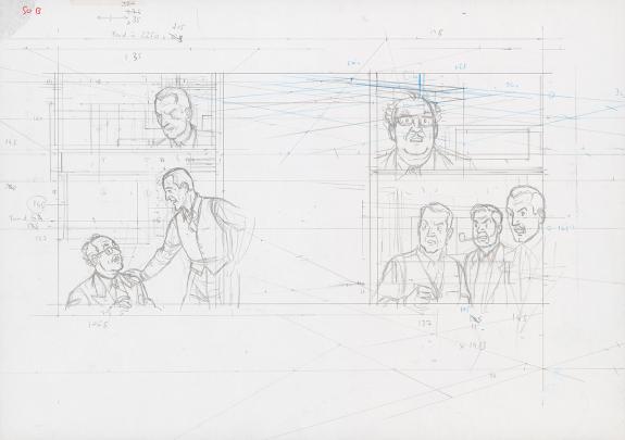 Ted Benoit - Blake et Mortimer, L'Étrange Rendez-vous, Crayo