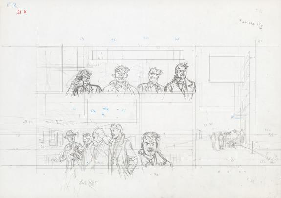 Ted Benoit - Blake et Mortimer, L'Étrange Rendez-vous, Crayo