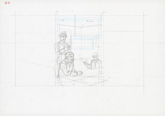 Ted Benoit - Blake et Mortimer, L'Étrange Rendez-vous, Crayo