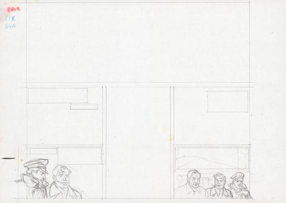 Ted Benoit - Blake et Mortimer, L'Étrange Rendez-vous, Crayo