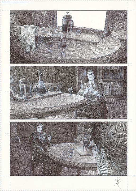 Alberto Varanda - La Mort vivante, Planche originale n°26