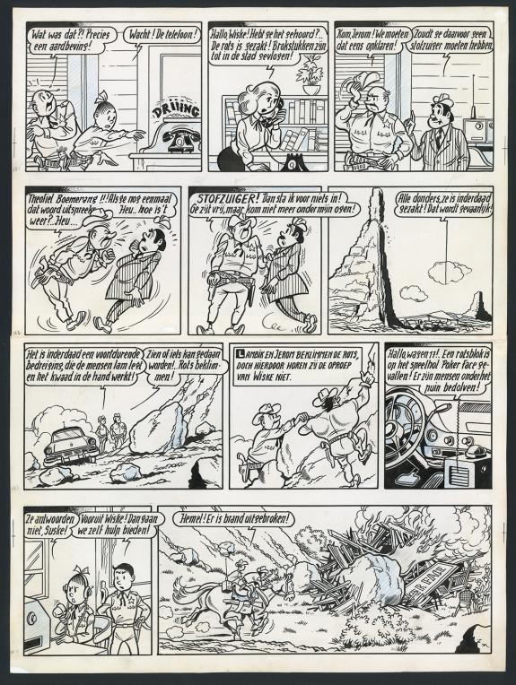 Willy Vandersteen - Bob et Bobette, Les Diables du Texas , P