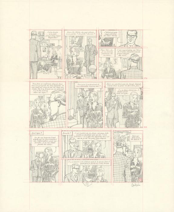 Antoine Aubin - Blake et Mortimer, Huit heures à Berlin, Cra
