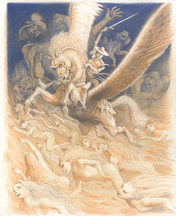 Paul & Gaëtan Brizzi - Don Quichotte de la Manche, Planche o