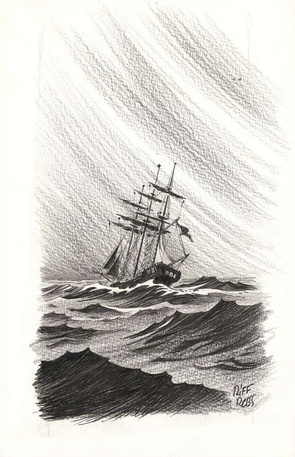 Riff Reb's - L'Île au trésor, Illustration originale