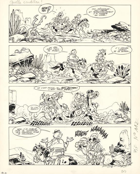 Pierre Tranchand - Smith & Wesson, Planche originale n°355, 