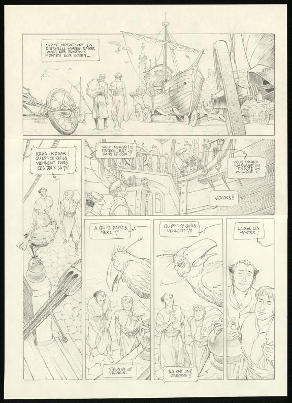 Olivier Roman - Sprague, Planche originale n°18
