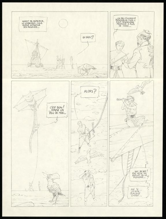 Olivier Roman - Sprague, Planche originale n°39