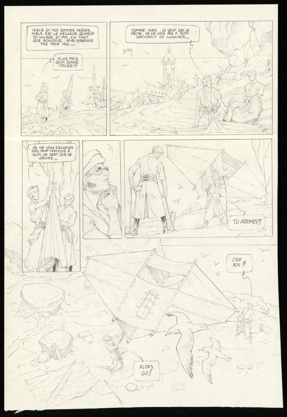 Olivier Roman - Sprague, Planche originale n°03