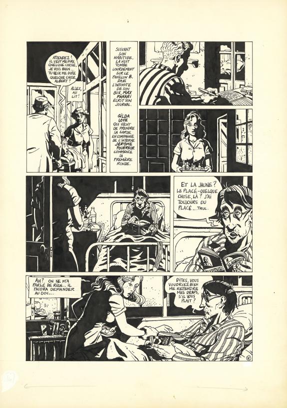 Ted Benoit - Hôpital, Planche originale n°16