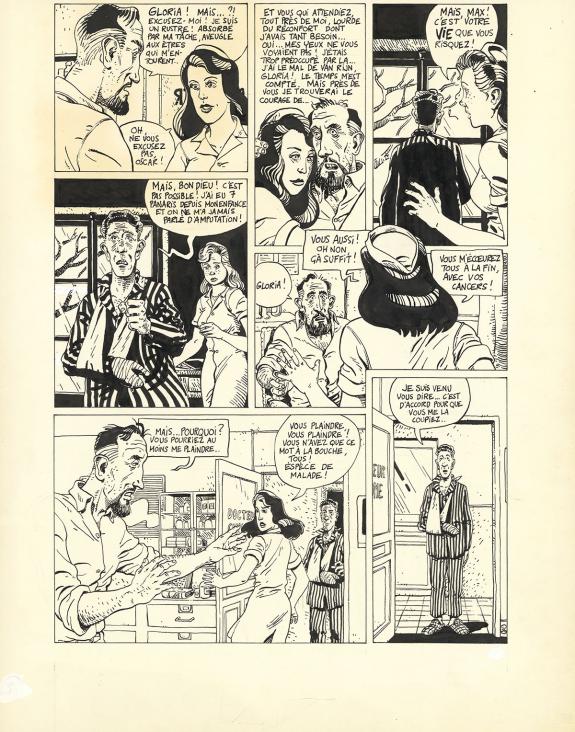 Ted Benoit - Hôpital, Planche originale n°36