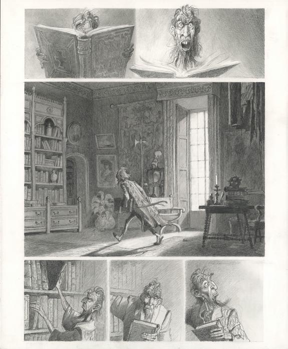 Paul & Ga&euml;tan Brizzi - Don Quichotte de la Manche, Planche o