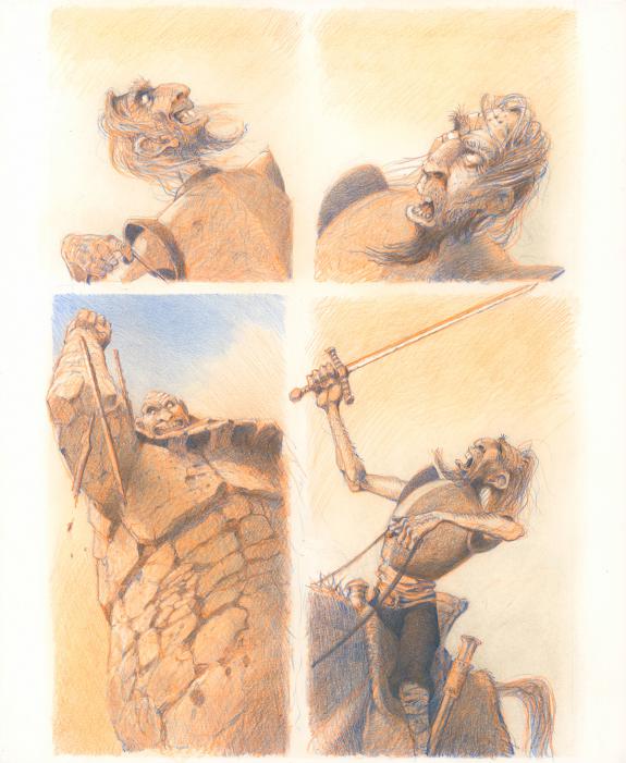 Paul & Gaëtan Brizzi - Don Quichotte de la Manche, Planche o