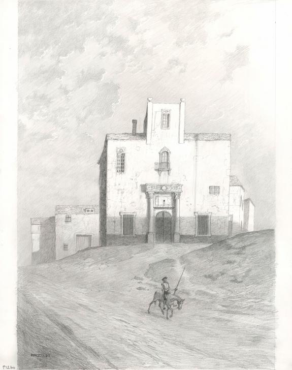 Paul & Ga&euml;tan Brizzi - Don Quichotte de la Manche, Planche o