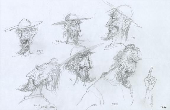 Paul & Gaëtan Brizzi - Don Quichotte de la Manche, Planche d