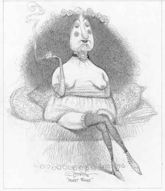 Carter Goodrich - WESTERN!, Illustration originale, recherch