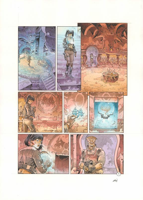 Grun - Space Relic Hunters, Planche originale n°004