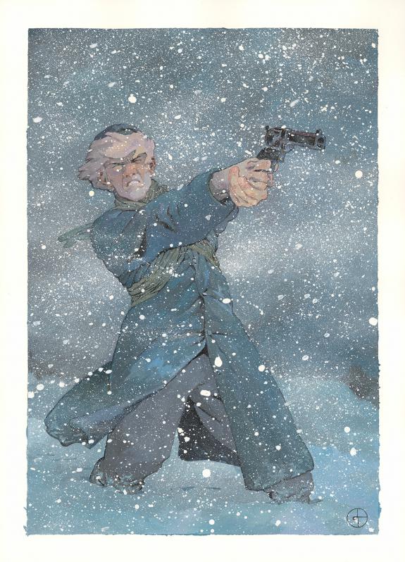 Gr&eacute;goire Bonne - La demi-double femme, Illustration original