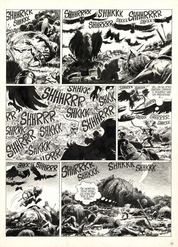 Grzegorz Rosinski - Le Grand pouvoir du Chninkel, Planche or