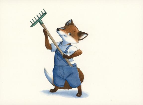 Julie Mellan - Les G&eacute;niales inventions de L&eacute;onard le renard,