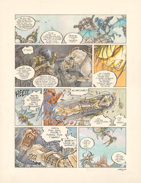 Thierry S&eacute;gur - L&eacute;gendes des Contr&eacute;es oubli&eacute;es, Le sang des 