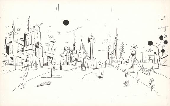 Fran&ccedil;ois Avril - Illustration originale, 