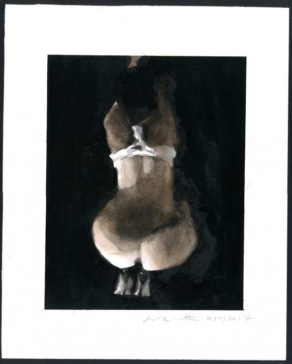 Jean-Marc Rochette - Vertiges, Illustration originale réalis