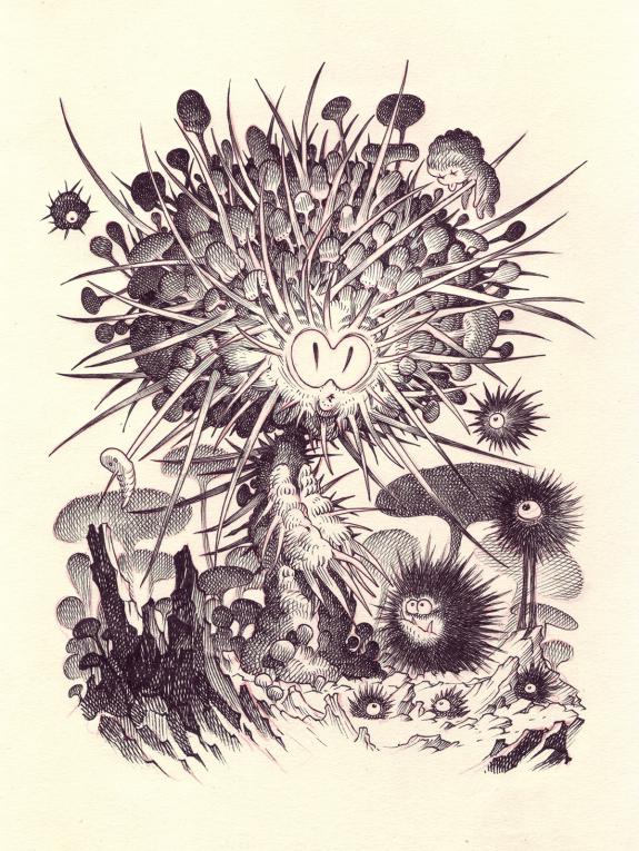 Stan Manoukian - Bêtes à faire peur, Illustration originale,