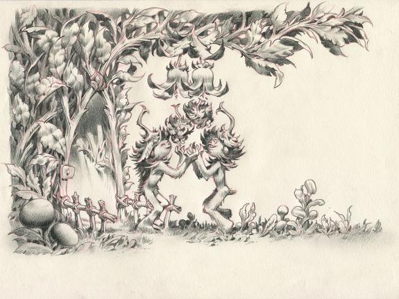 Stan Manoukian - Monstre , Monstre est timide, Illustration 