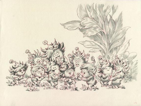 Stan Manoukian - Monstre , Monstre est timide, Illustration 