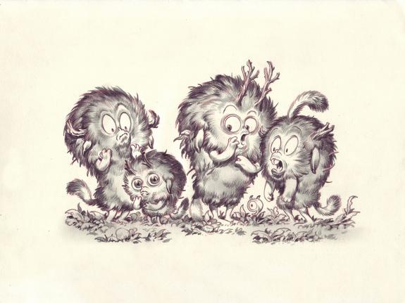 Stan Manoukian - Monstre , Monstre n'est pas bleu, Couvertur